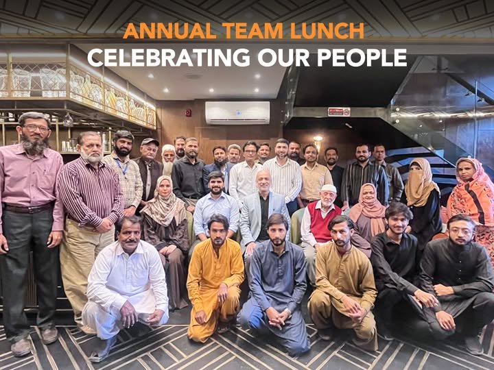 Annual Team Lunch Celebrating the Trace Pakistan Team